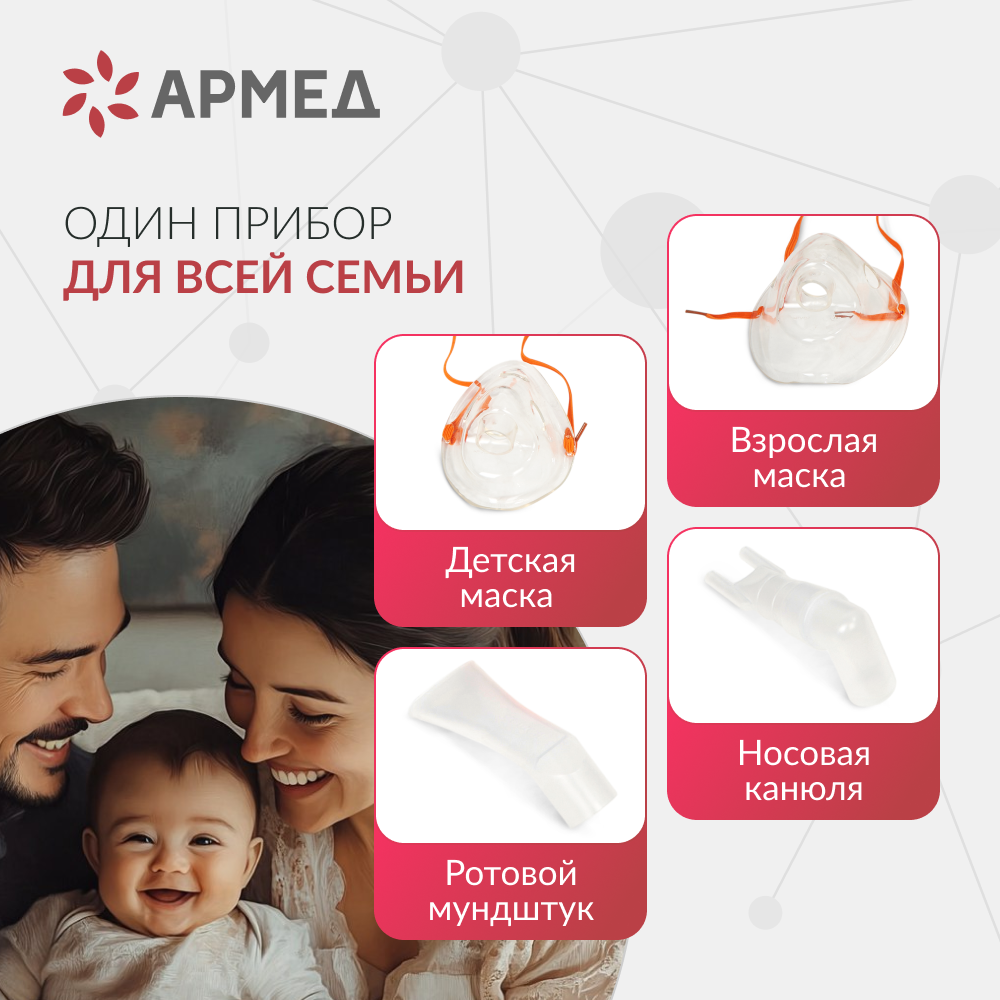 Ингалятор-небулайзер Армед 405A 