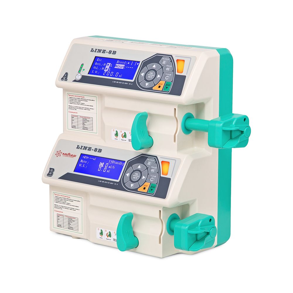 Дозатор медицинский для внутривенного вливания Армед LINZ-8B 