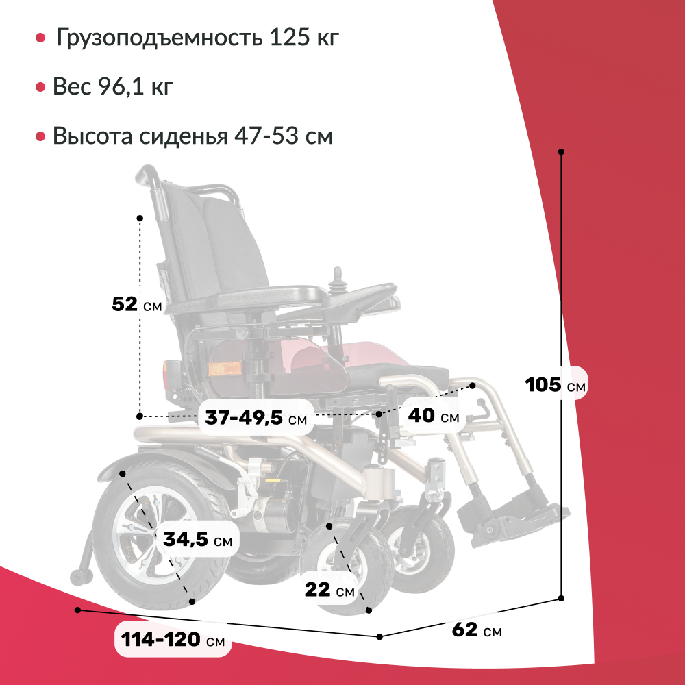 Кресло-коляска ORTONICA Pulse 210   