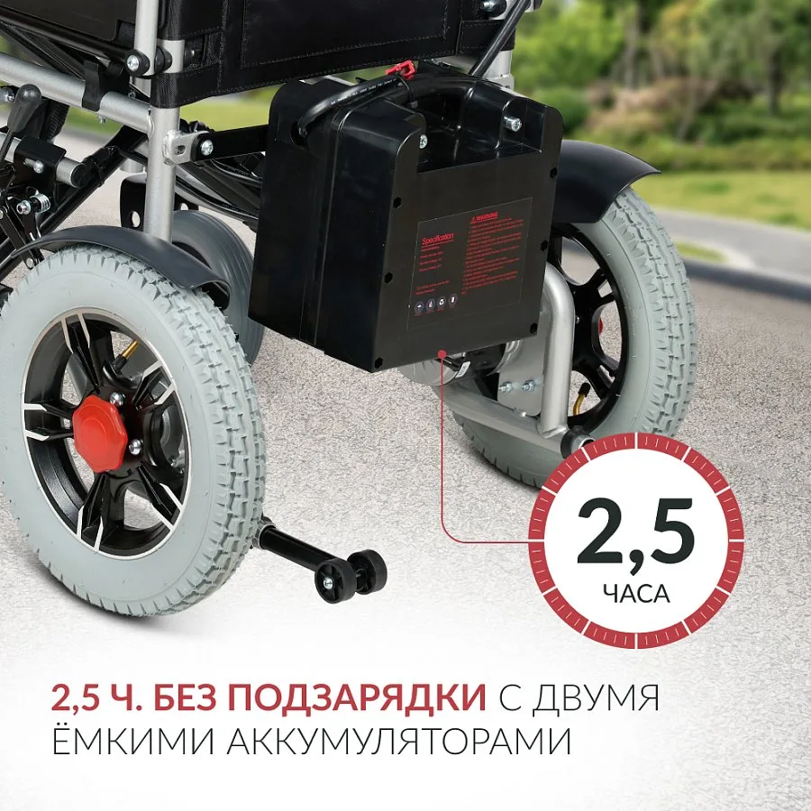Кресло-коляска для инвалидов Армед JRWD1002 — фото 7