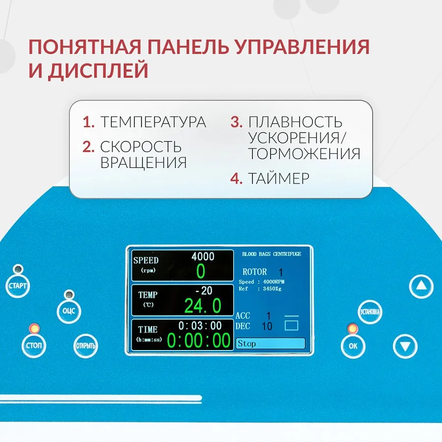 ЦЕНТРИФУГА LC-06F рефрижераторная «Armed» — фото 2